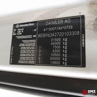 Mercedes-Benz N/A 2016 - Occ cabine RHD Mercedes obrazek 23