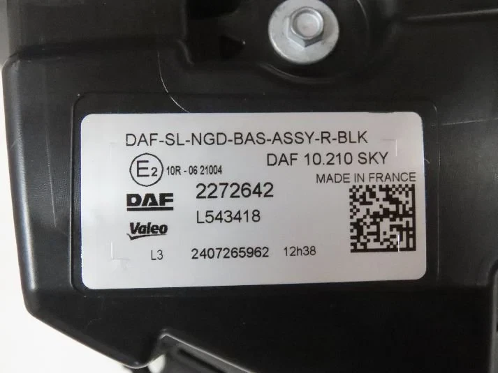 DAF - 2272642 Lighting Skylight Re. XG obrázek 2