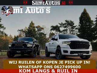 Dodge Ram Pick-Up 2024 - LIMITED HULK | 5.7 V8 402PK " HEMI | HUD | LUCHTVERING | PANO | MWK KLEP | MEGA VOL | DC | 5 PERS | изображение 14