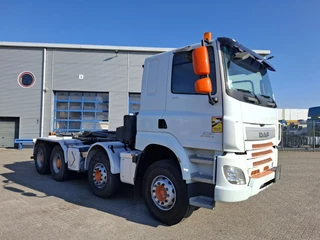 DAF CF 410 2015 - / 8X4 / DEB / FULL-STEEL / 2XBIG AXLE / HYVA 22 TON HOOKLIFT / TUV:29-12-2026 / 372783 KM / MANUAL / EURO-6 / 2015 zdjecie 6