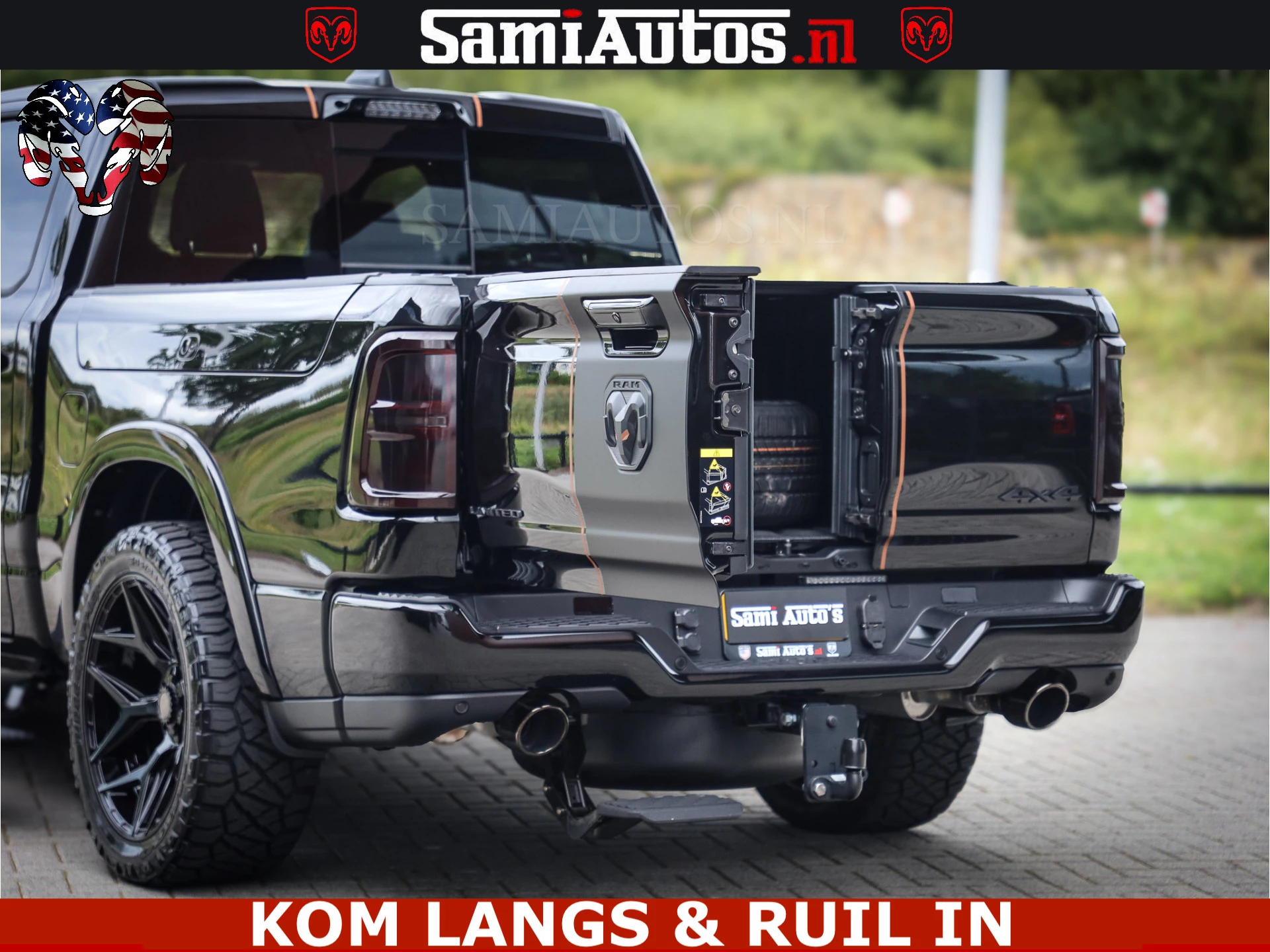 Dodge Ram Pick-Up 2024 - LIMITED SPORT H.O 540HP 706Nm | Massage + Full Option | De Meest Luxe en Volle in zijn Klasse | imagem 50