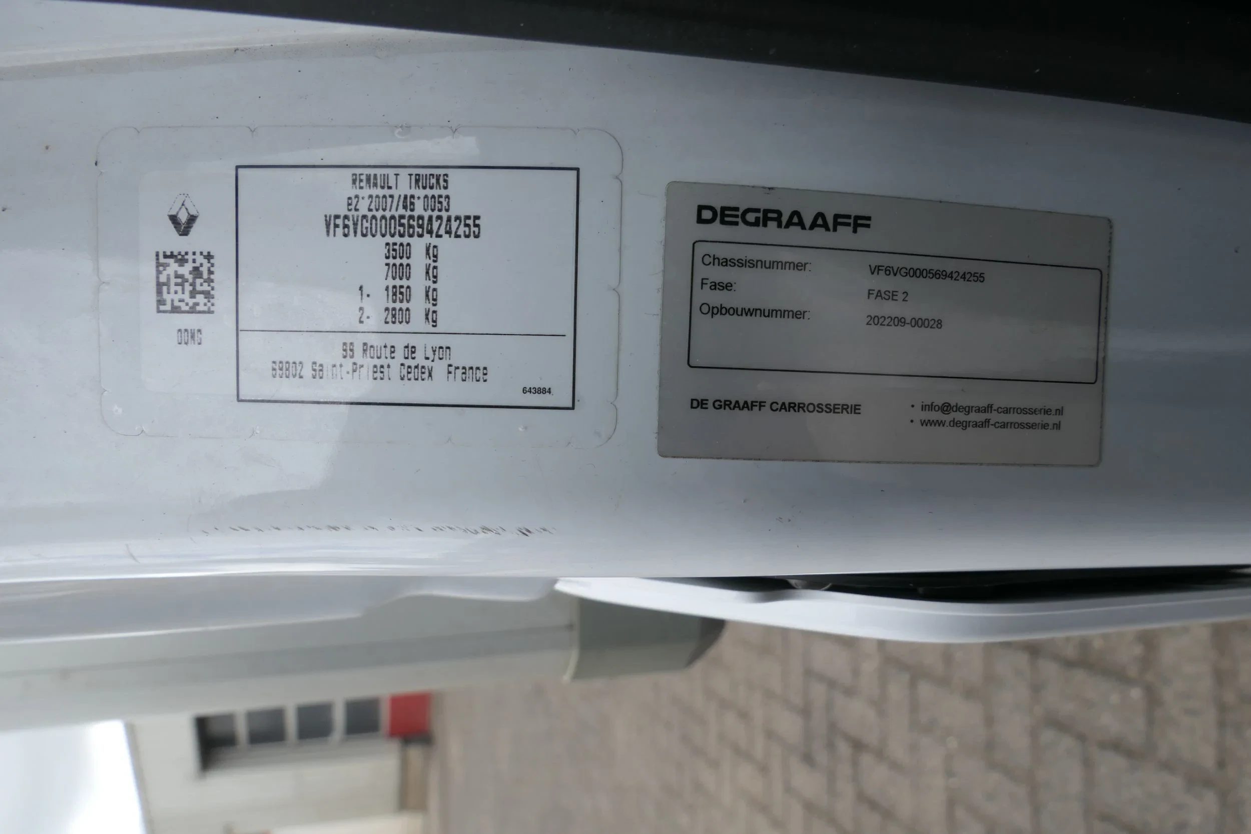 Renault Master 2023 - | Double wheels | 375617Km | 2023 | Taillift 750Kg | Manual gearbox | Euro6-E | 4X2 | TUV/MOT/APK 01-2027 | NL-Van изображение 30