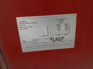 LAG N/A 1989 - Tank / 32000 LT / ADR / BPW obrazek 13