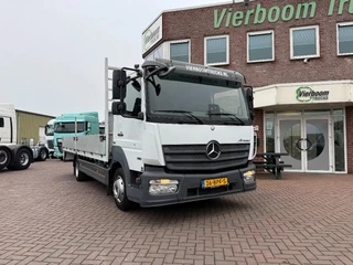 Mercedes-Benz Atego 2020 - Atego 916 met 6.2m open laadbak / 3e zit / airco / mileu zone proof / 2020!!!! afbeelding 1
