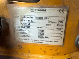 Hamm N/A 2017 - HD+ 110I VO image 11