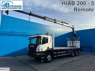 Scania P 2018 - 410 6x4, EURO 6, Hiab, Remote, Retarder obrazek 1
