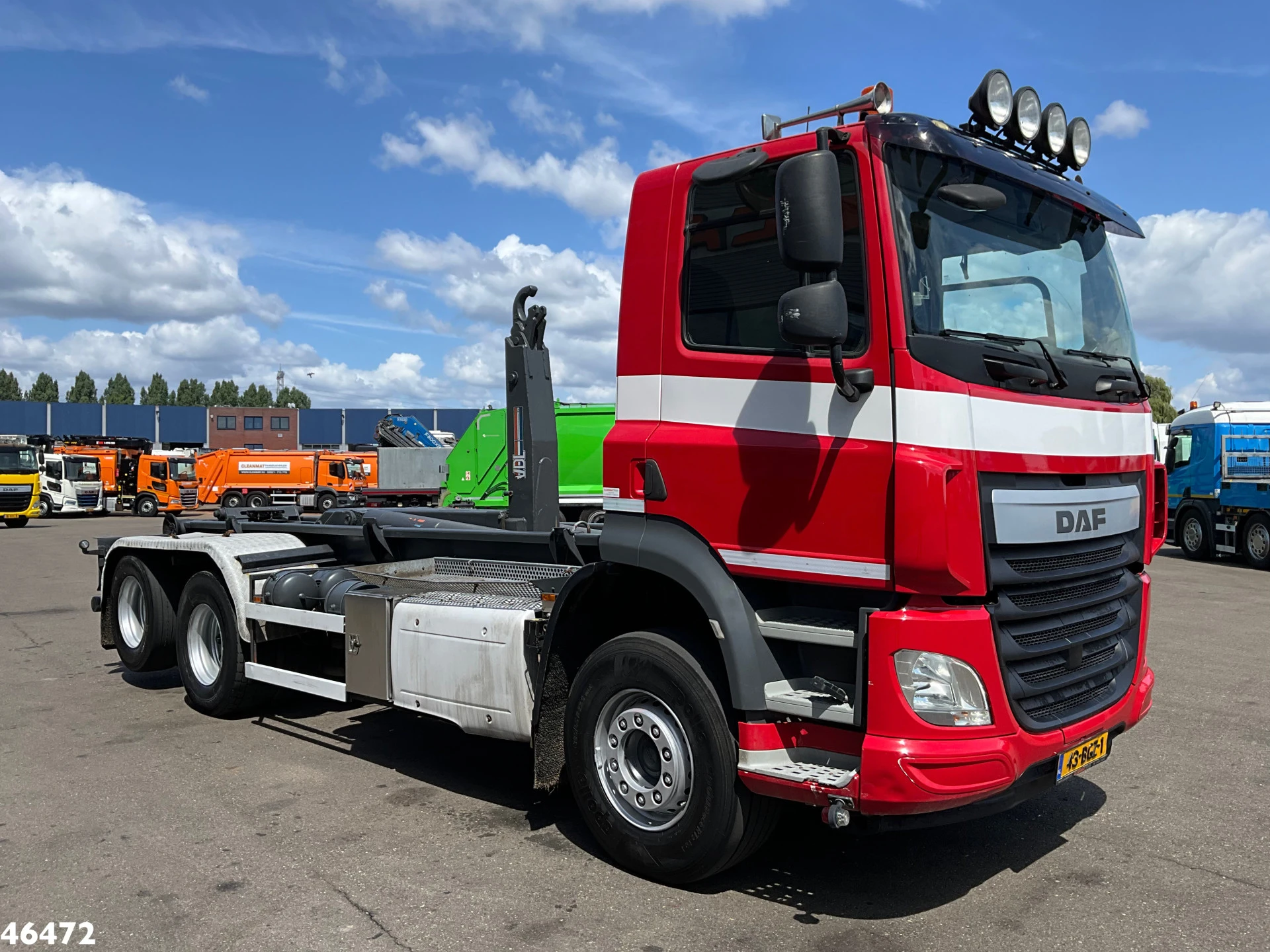 DAF FAS CF 460 Euro 6 VDL 25 Ton haakarmsysteem 2016 imagem 3