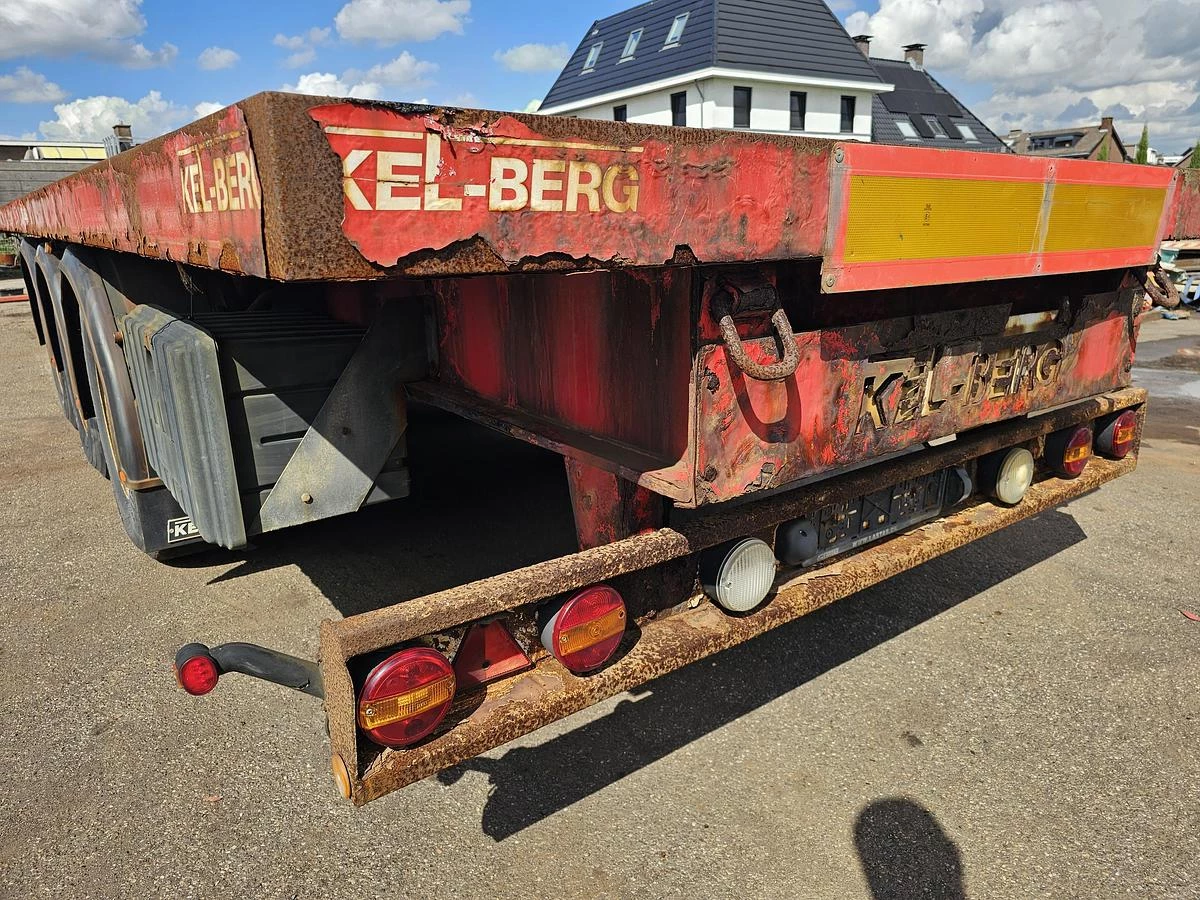 KELBERG S4 OB3 | HEAVY DUTY FLATBED | BPW DRUM 2013 obrázek 21
