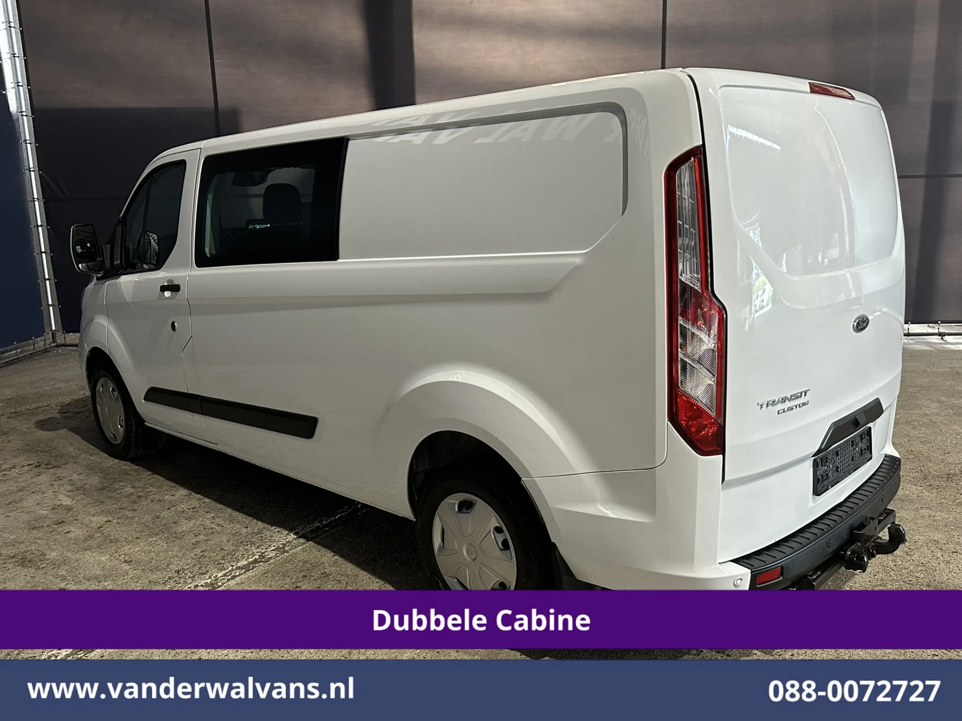 Ford Transit Custom 2021 - 2.0 TDCI 130pk Automaat L2H1 Dubbele cabine Euro6 Airco | 6-Zits | Camera | Navigatie | LED Bild 15