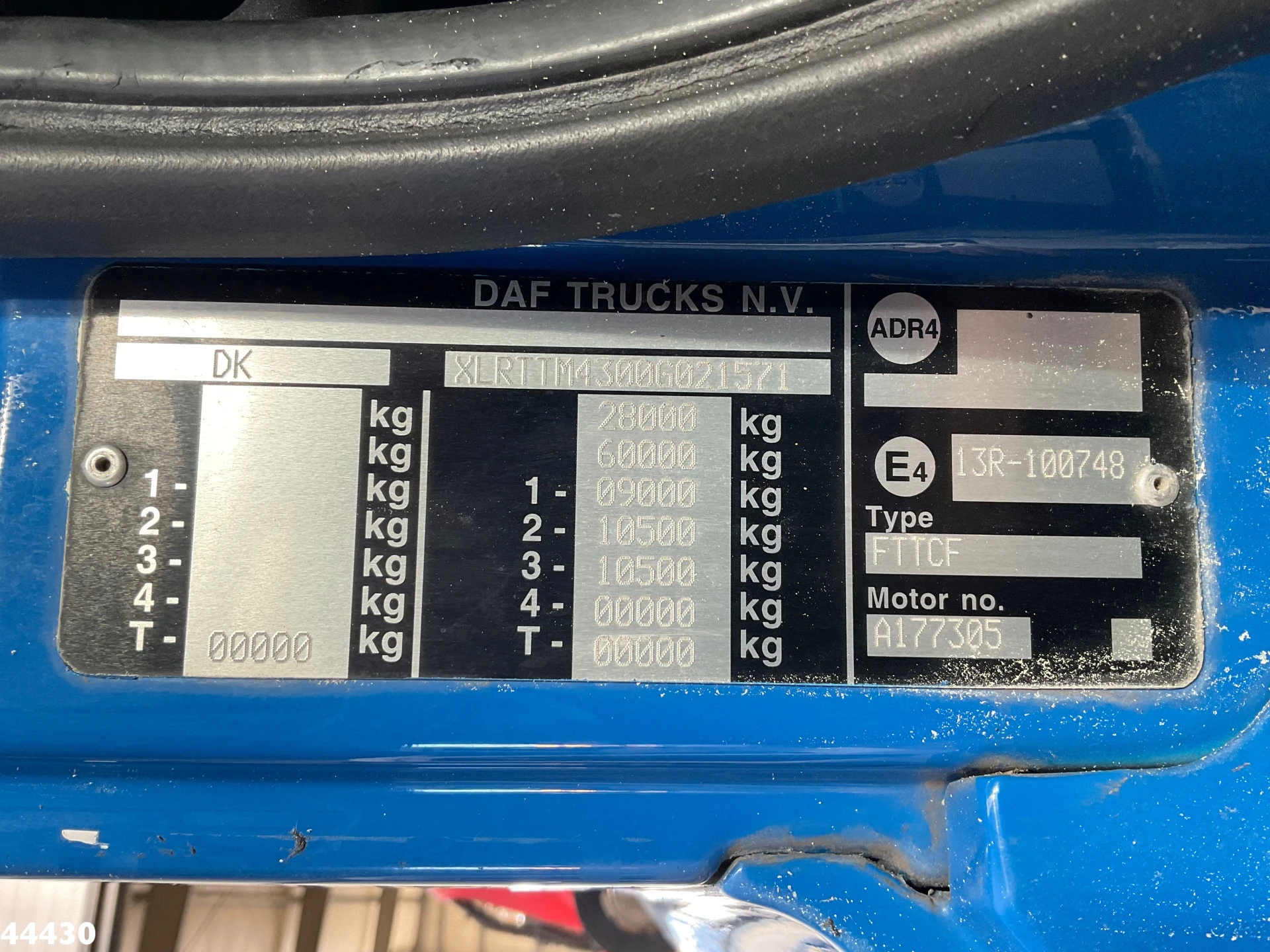 DAF FAT 85.510 6x4 Euro 6 Retarder Fassi 36 Tonmeter laadkraan 2015 afbeelding 26
