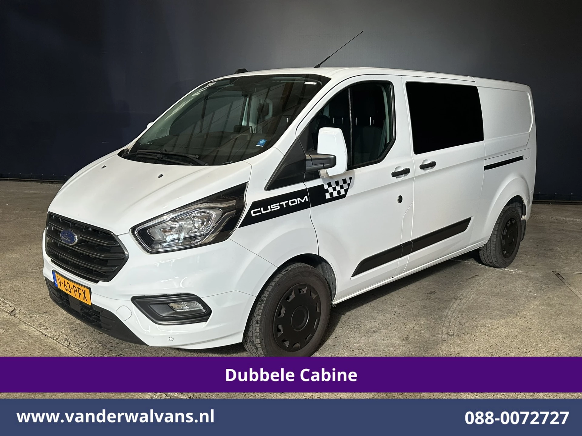 Ford Transit Custom 2021 - 2.0 TDCI 170pk L2H1 Dubbele Cabine Euro6 Airco | 5-Zits | 2x Zijdeur | Camera | Navigatie | image 11