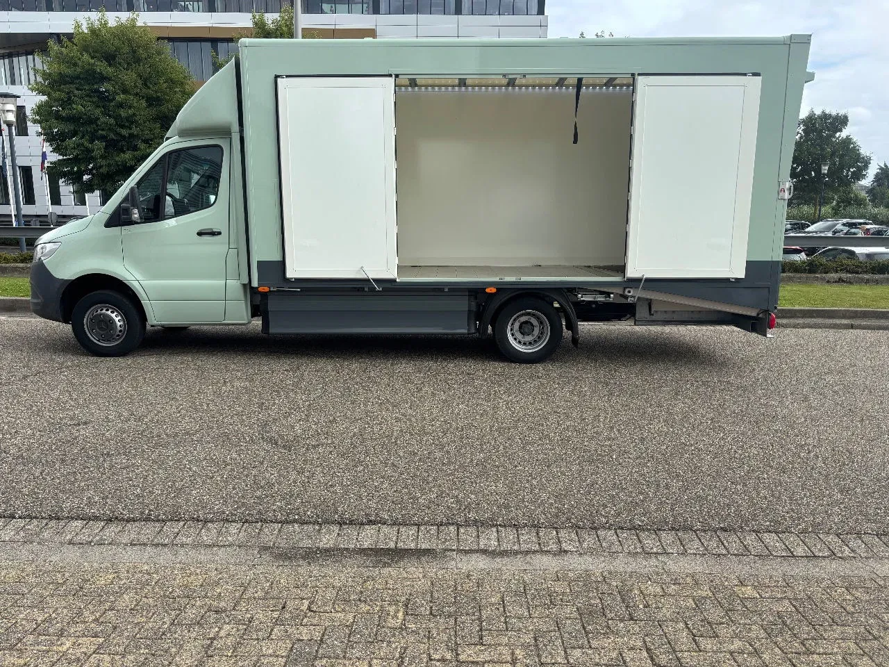 Mercedes-Benz Sprinter 2022 - 516CDI Auto/Machine Transport Oprijwagen Automaat Airco Navi Cruisecontrol 9000km afbeelding 7