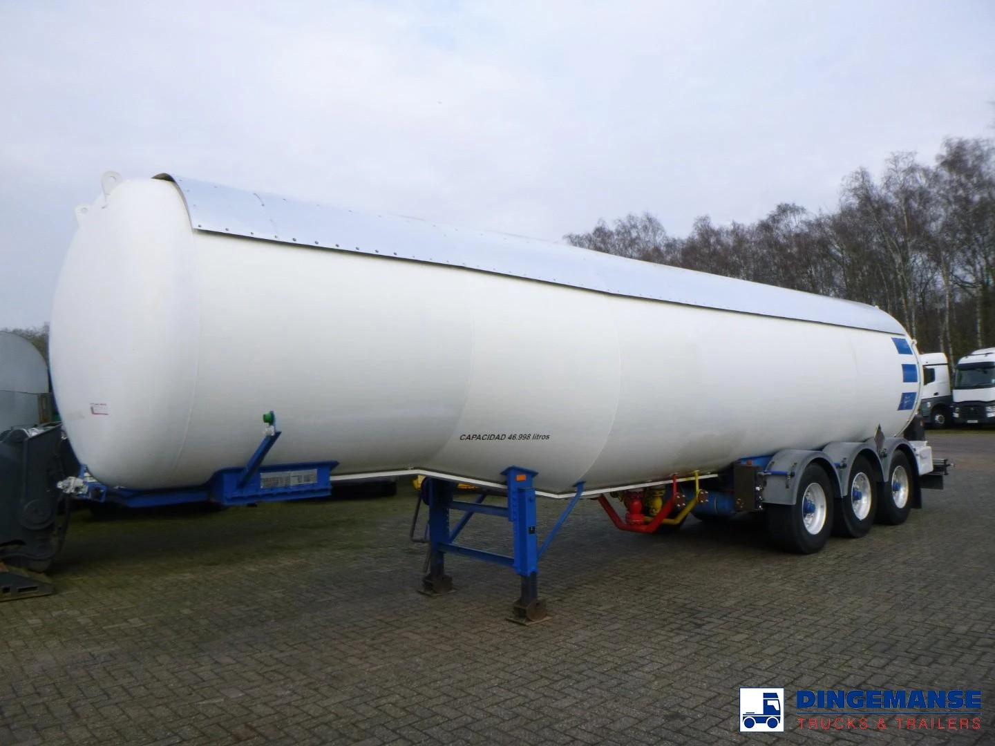 EU Gas tank steel 46.9 m3 / 1 comp 1999 obrázek 1