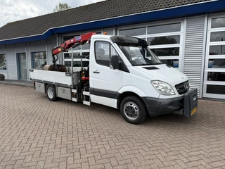 Mercedes-Benz Sprinter 2009 - 516CDI Open laadbak met kraan (C1) изображение 3