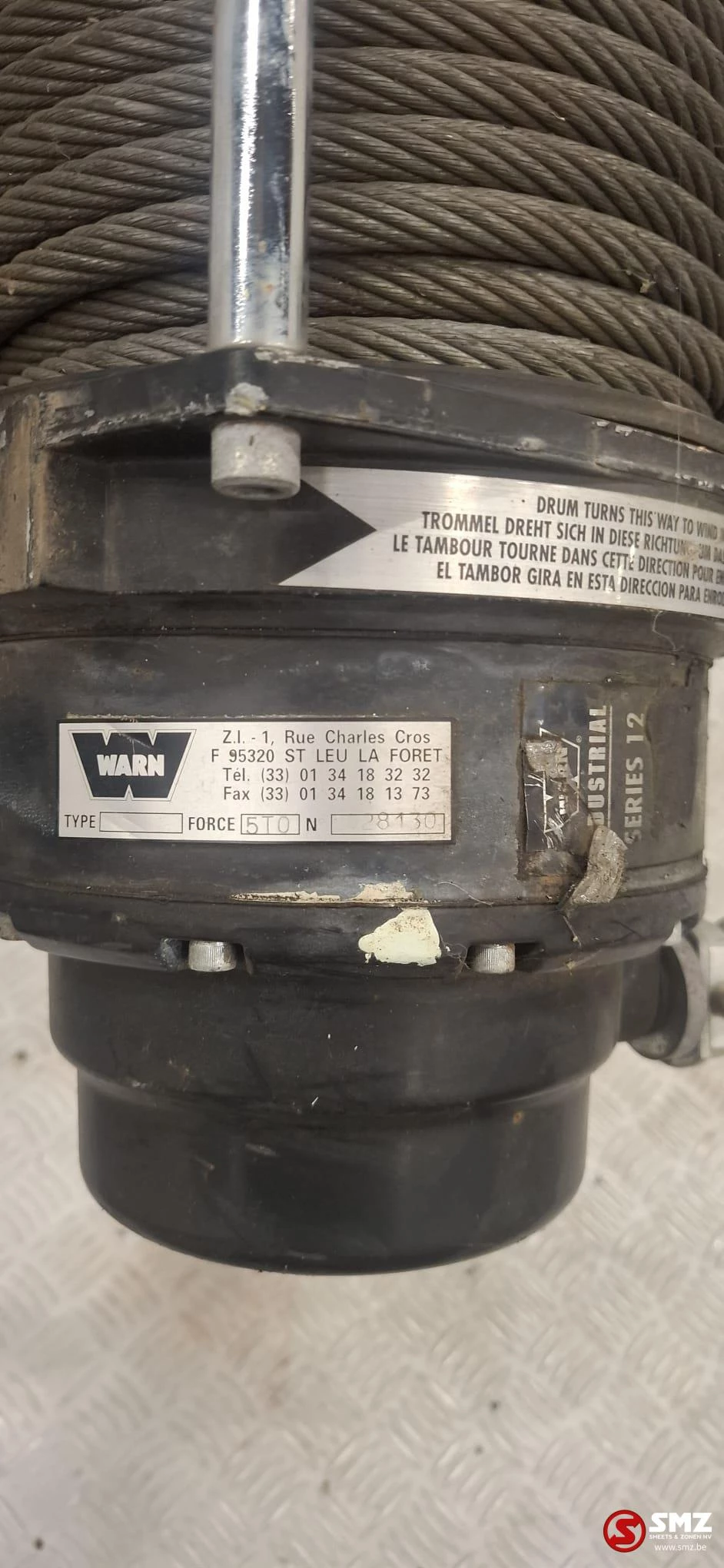Diversen - Occ Lier Warn Industries series 12 5400kg afbeelding 6