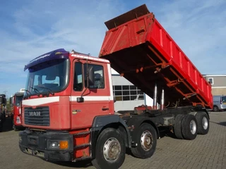 MAN 32.414 1999 - 3 site tipper manule fuel pump te koop