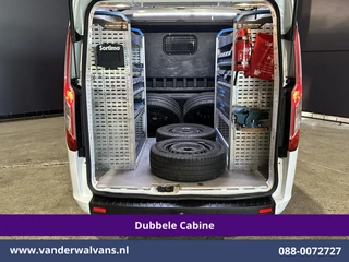 Ford Transit Custom 2020 - 2.0 TDCI 130pk Automaat L2H1 Dubbele Cabine Inrichting Euro6 Airco | 6-Zits | Camera | Navigatie | LED image 16