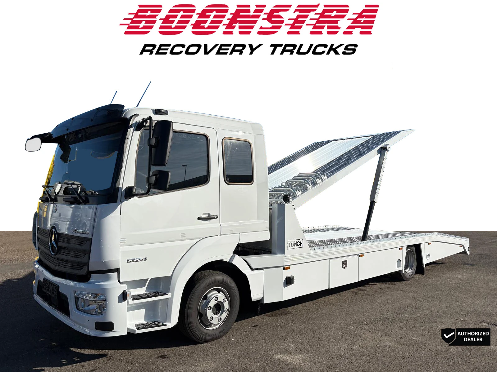 Mercedes-Benz Atego 2026 - 1224 Tijhof 2 lader 6 Persoons Winch afbeelding 1