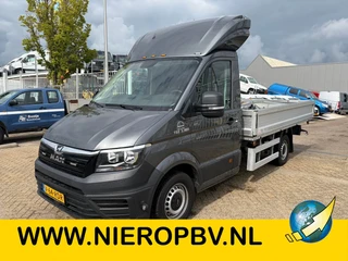 MAN TGE 2019 - 35-180 automaat airco open laadbak 19000km 3000kg trekhaak te koop