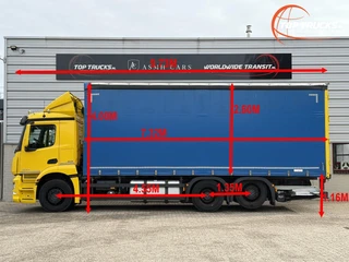 Mercedes-Benz Actros 2022 - 2543 6x2 afbeelding 2 miniatuur