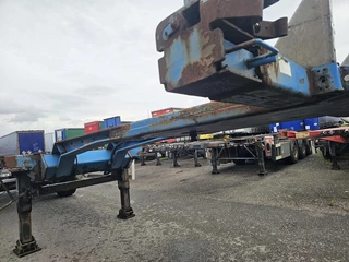 Van Hool 3B2018- 40 FOOT 2 X 20 FOOT CONTAINER CHASSIS, MB DISC. TUV APK 07-11-2026 2007 - N/A zdjecie 7