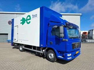 MAN TGL 2010 - E-TGL 8.180 / 100% ELECTRIC / ONLY:1852 KM / 150KW / 75 KM RANGE / NL MOVING TRUCK / LOADING PLATFORM / STAMPS / AUTOMATIC / 2010 zdjecie 3
