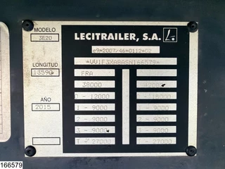 Lecitrailer N/A 2016 - Koel vries Dhollandia, Carrier Vector 1950 Mt zdjecie 4