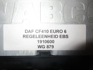 DAF - 1910600 EBS REGELEENHEID DAF 410 EURO 6 afbeelding 3 miniatuur