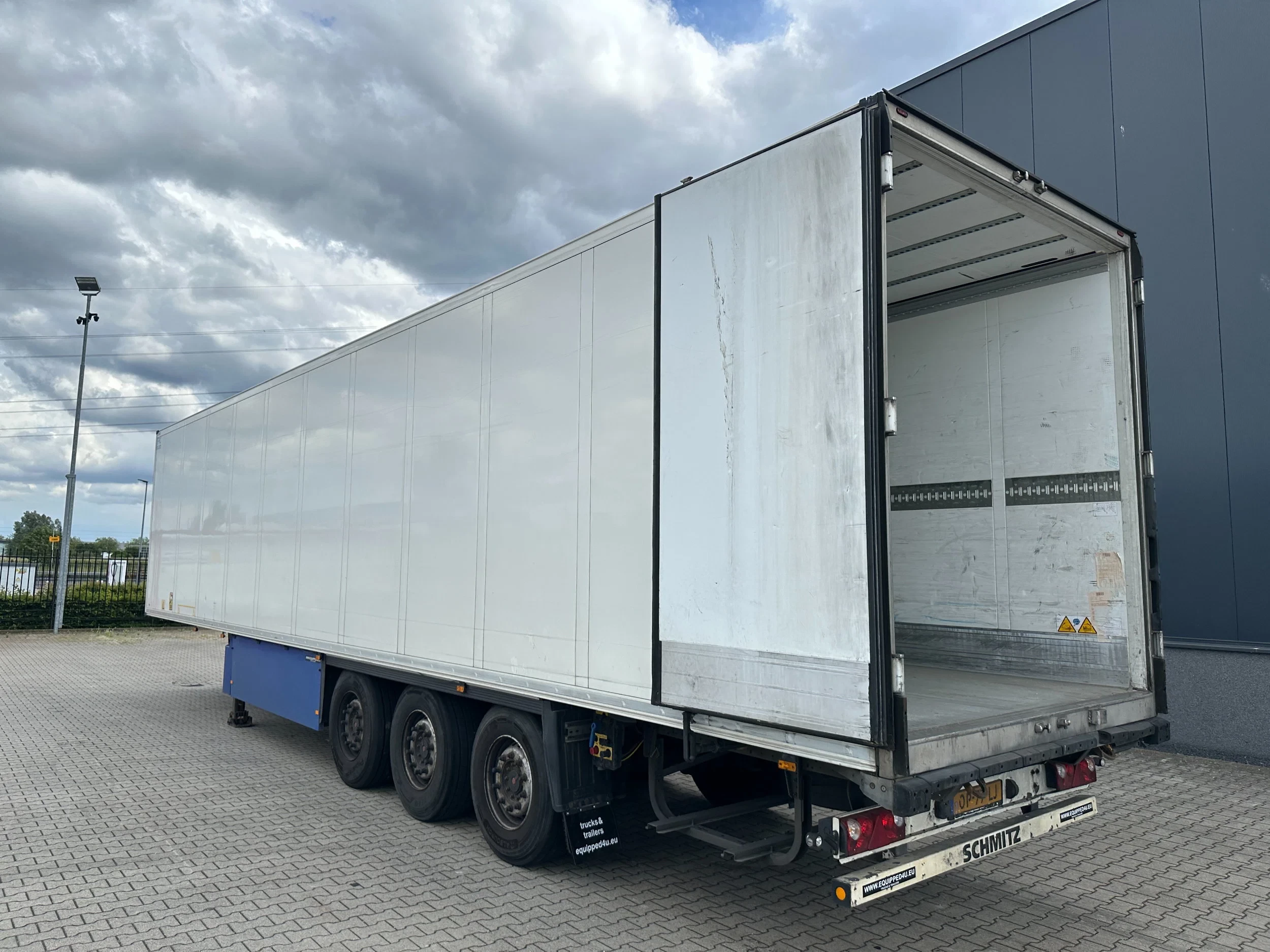 Schmitz Cargobull 2016 - CARRIER VECTOR 1550 D/E / SAF DISCBRAKES / PALLETBOX / NL-TRAILER / APK: 11-2026 imagen 9