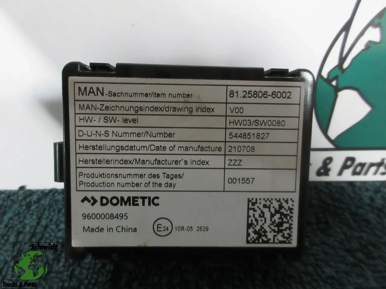 MAN - 81.25806-6002 VDO DOMETIC MAN 18.470 TGX EURO 6 obrázek 1