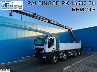 Iveco Trakker 2016 - 410 8x4, Euro 6, Palfinger te koop