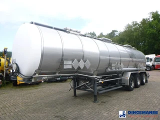 Burg Chemical tank inox 32.6 m3 / 3 comp 1989 te koop
