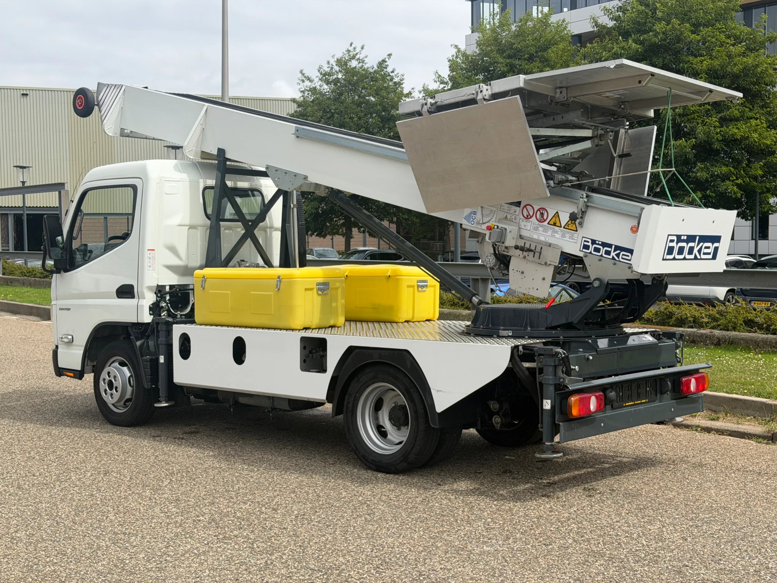 FUSO Canter 2024 - 3S15 Verhuis/Ladder 30M Böcker Lift 18000KM EURO 6 BPM VRIJ afbeelding 6