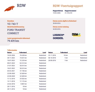 Ford Transit Connect 2016 - 1.0 Ecoboost Benzine Euro 6 - Airco - Trekhaak obrazek 6