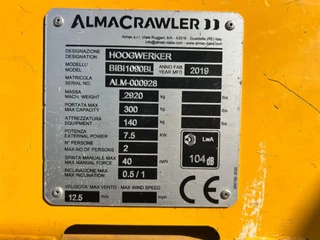 Almac N/A 2019 - AlmaCrawler BIBI 1090 BL imagen 13