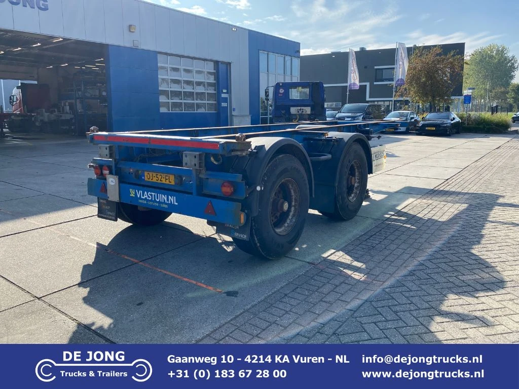 Krone SZC 20 2006 - 20 FT / Container chassis / BPW + Drum afbeelding 1