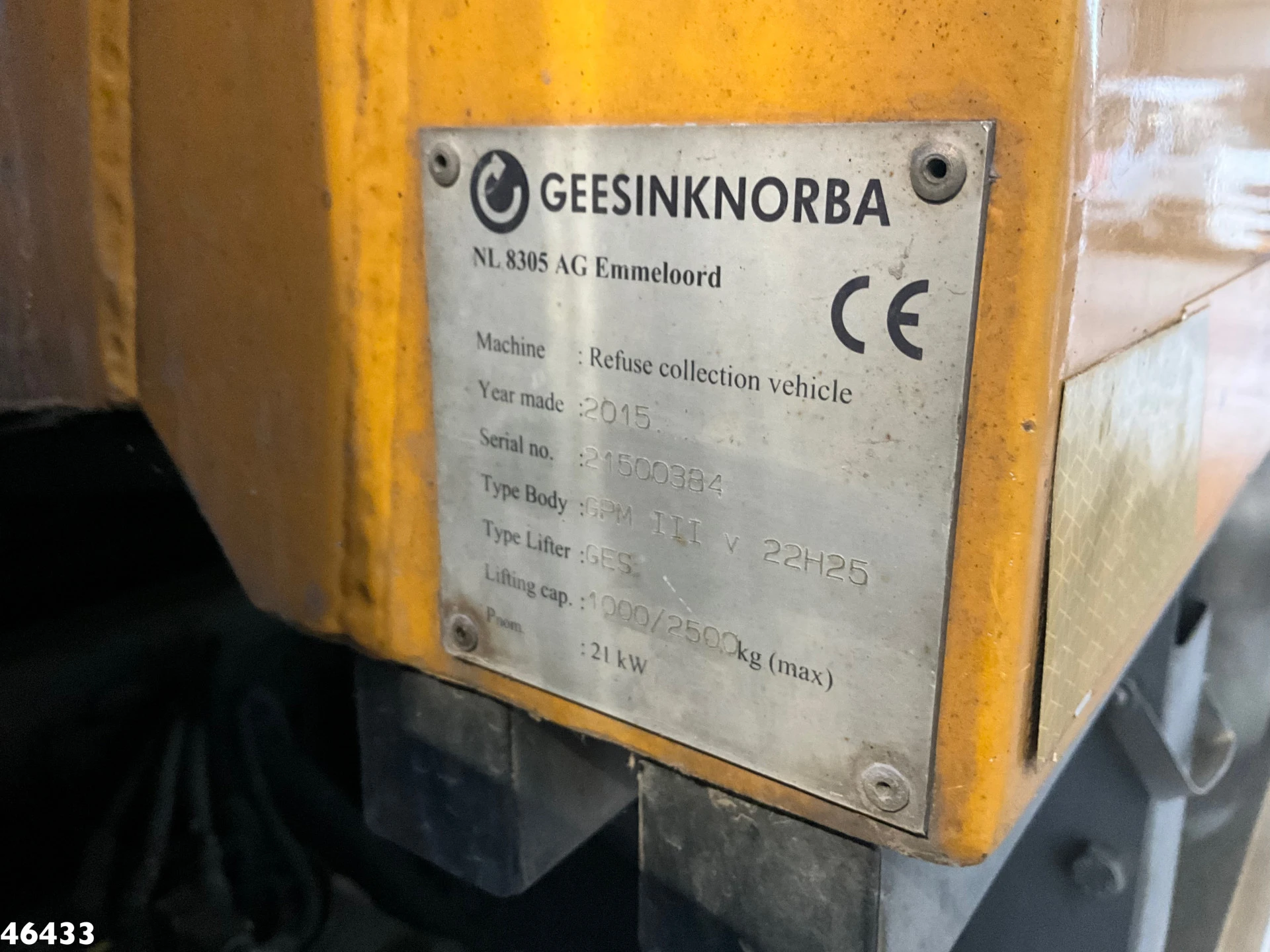 Mercedes-Benz Antos 2532 Euro 6 Geesink 22m³ 2015 imagen 20