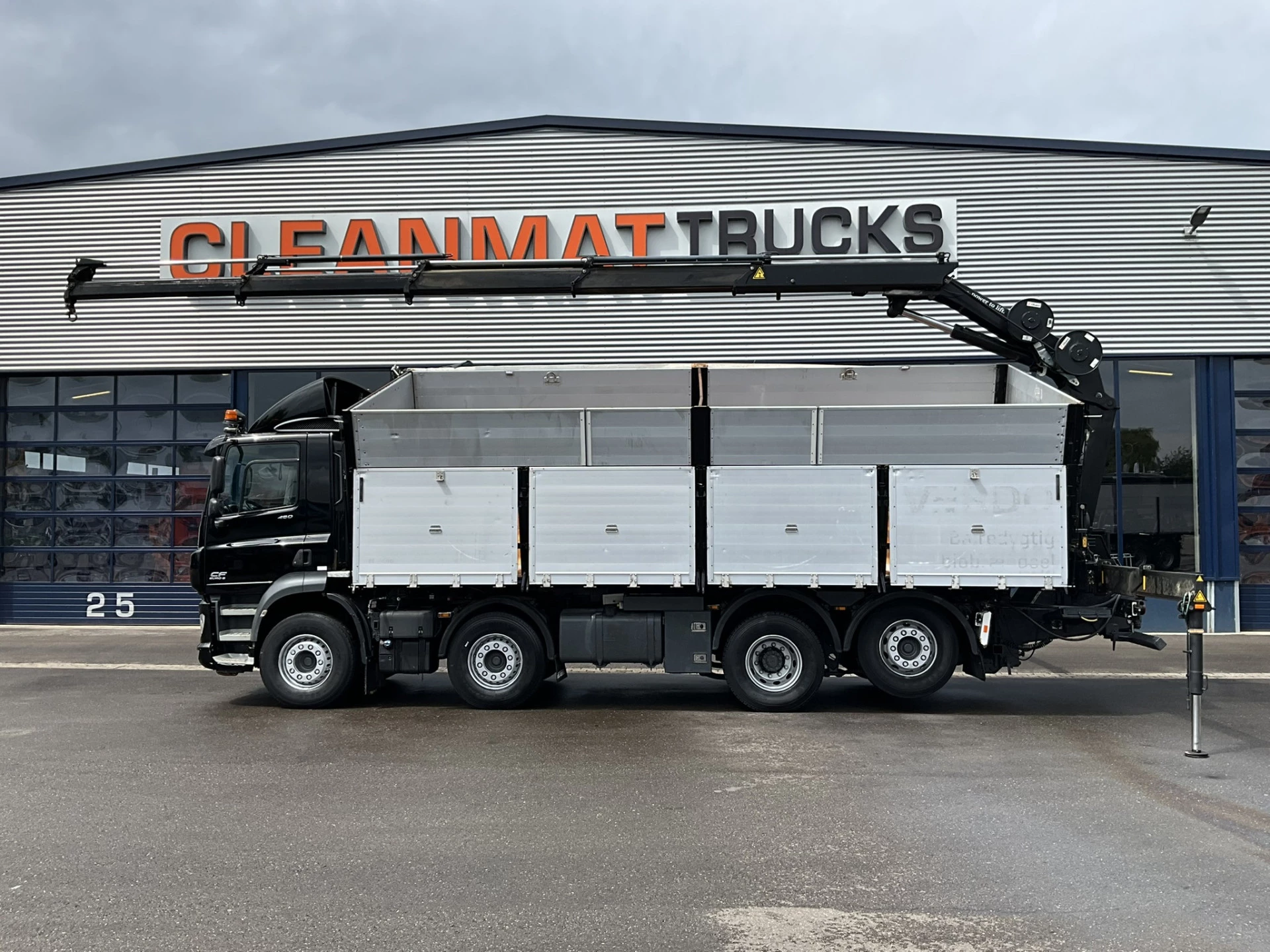 DAF FAX CF 480 Euro 6 HMF 21 Tonmeter laadkraan 2018 afbeelding 4