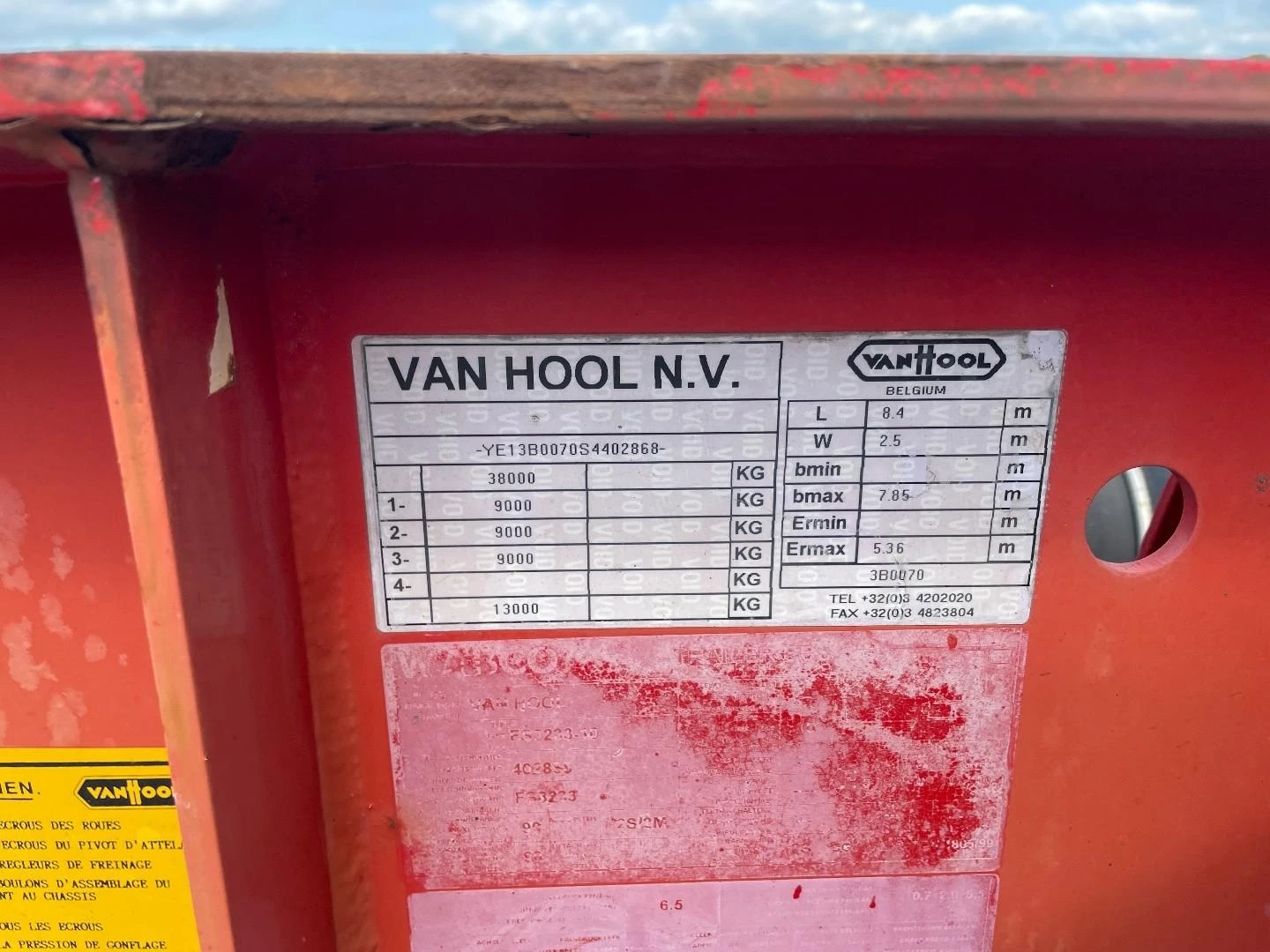 Van Hool Chassis 2003 obrázek 8