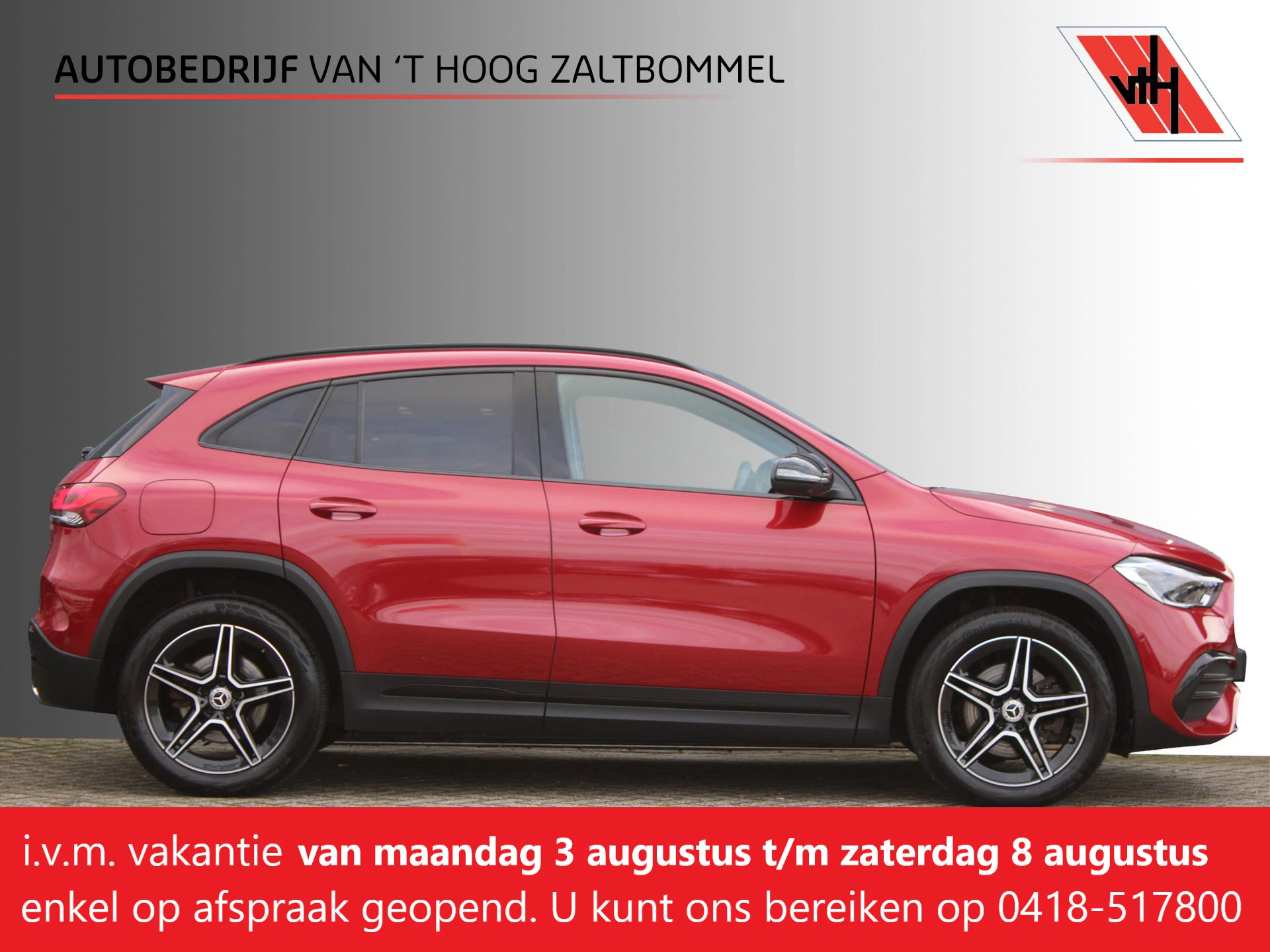 Mercedes-Benz GLA 2021 - 250e AUT8 AMG NIGHT PAKKET PANORAMADAK DISTRONIC MEMORY SFEER 360-CAMERA TREKHAAK afbeelding 1