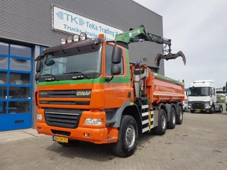 Ginaf X 4343 TS 2009 - 8x6 Kipper kraan HMF 2020 image 3