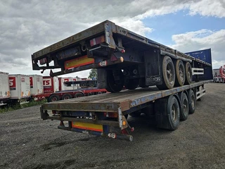 Pacton 3 AXLE FLATBED TRAILER BPW DRUM 2004 - N/A imagem 3