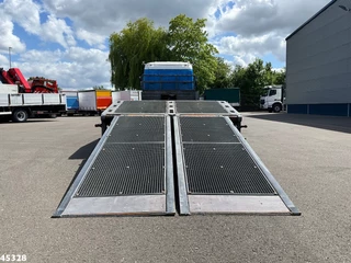 Scania P 2014 - 410 8x2 Euro 6 Retarder Autotransporter met hydraulische oprijrampen image 9