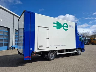 MAN TGL 2010 - E-TGL 8.180 / 100% ELECTRIC / ONLY:1852 KM / 150KW / 75 KM RANGE / NL MOVING TRUCK / LOADING PLATFORM / STAMPS / AUTOMATIC / 2010 zdjecie 11