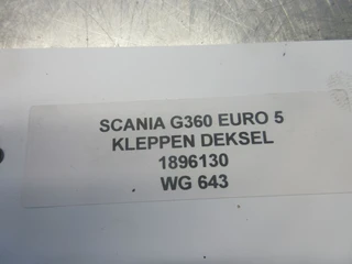 Scania - 1896130 KLEPPENDEKSEL SCANIA G360 EURO 5 изображение 3 миниатюра