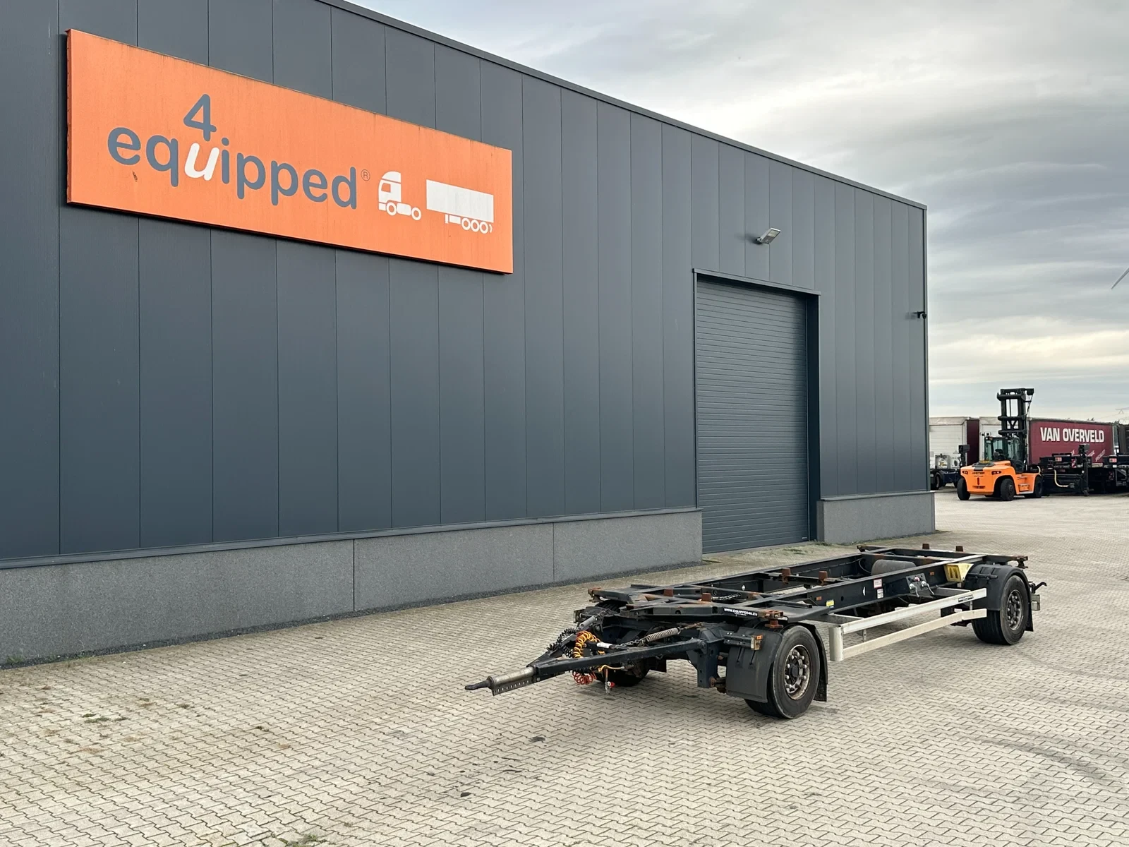 Krone 2020 - AZ18E / 2-axle drawbar trailer / BDF / NL-trailer afbeelding 1