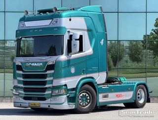 Scania R 2018 - R450 EURO 6 REATDRER FULL AIR PARK AIRCO FULL SPOILER 2X TANKS HOLLAND-TRUCK te koop