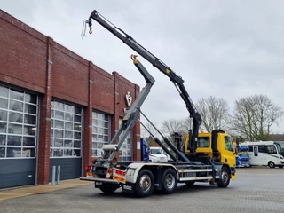 DAF CF 2002 - 250 6x2*4 - Hooklift - HIAB 102 Crane - Manual gearbox - Steering axle - Euro 3 image 24
