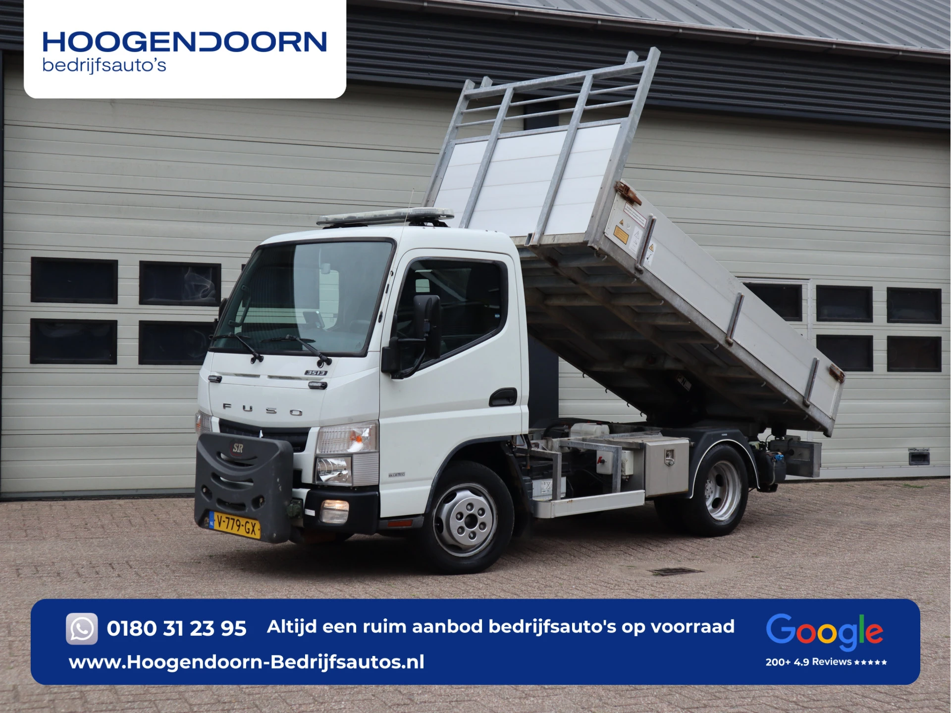 FUSO Canter 2017 - 3S13 Euro 6 - Kipper - Airco - NIDO image 1