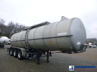 Trailor Heavy oil / bitumen tank steel 31.1 m3 / 1 comp 1993 immagine 2 miniatura